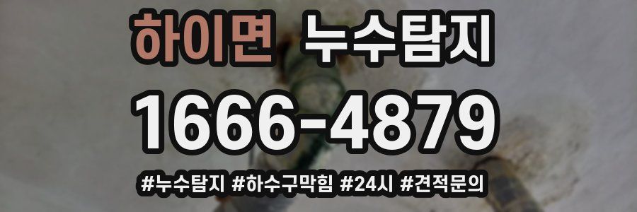 누수닥터 누수탐지