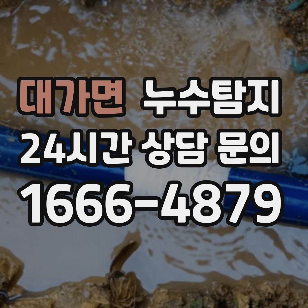 대가면 누수탐지 배수 트랩 역류 냄새 해결