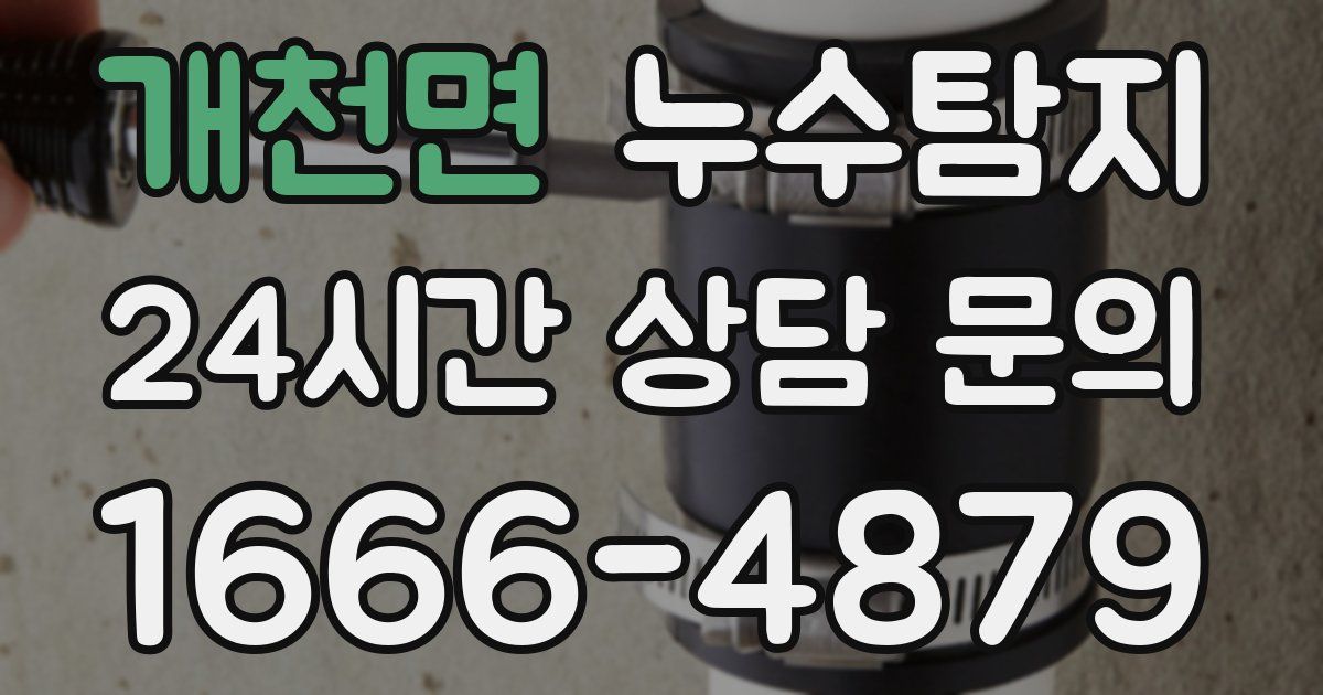 하수구막힘