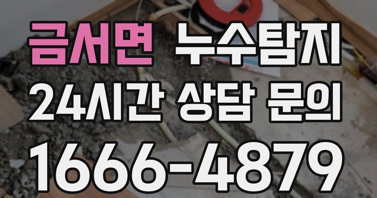 하수구막힘