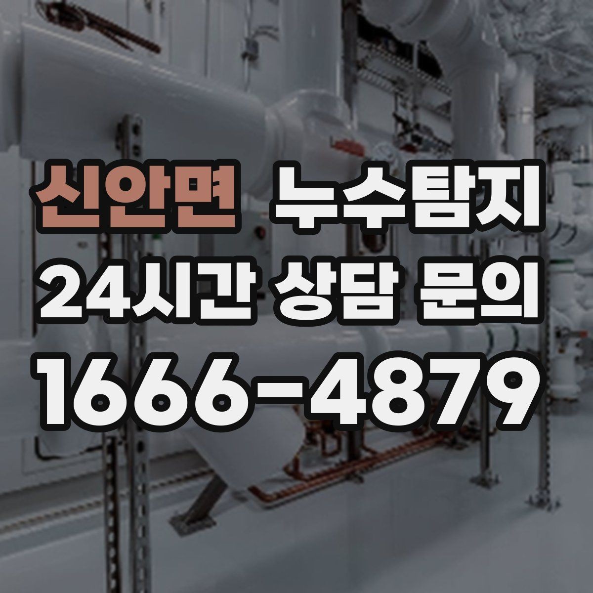 신안면 누수탐지 욕실 주방 배관 누수 점검