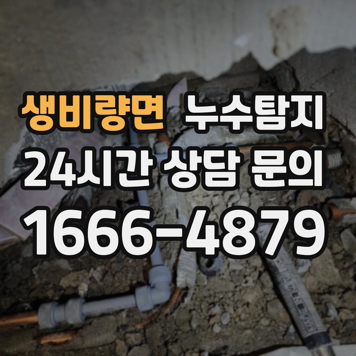 생비량면 누수탐지 사진과 영상 데이터로 믿는 진단