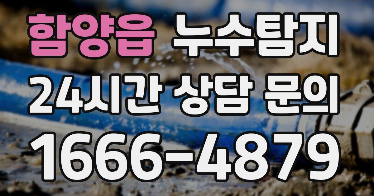 하수구막힘