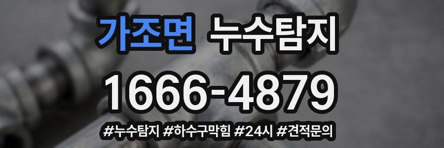 누수닥터 누수탐지