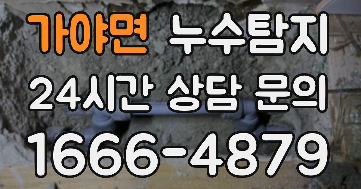 하수구막힘