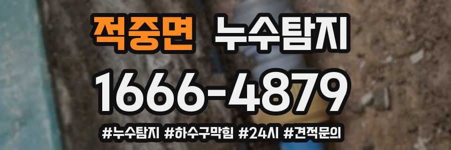 누수닥터 누수탐지