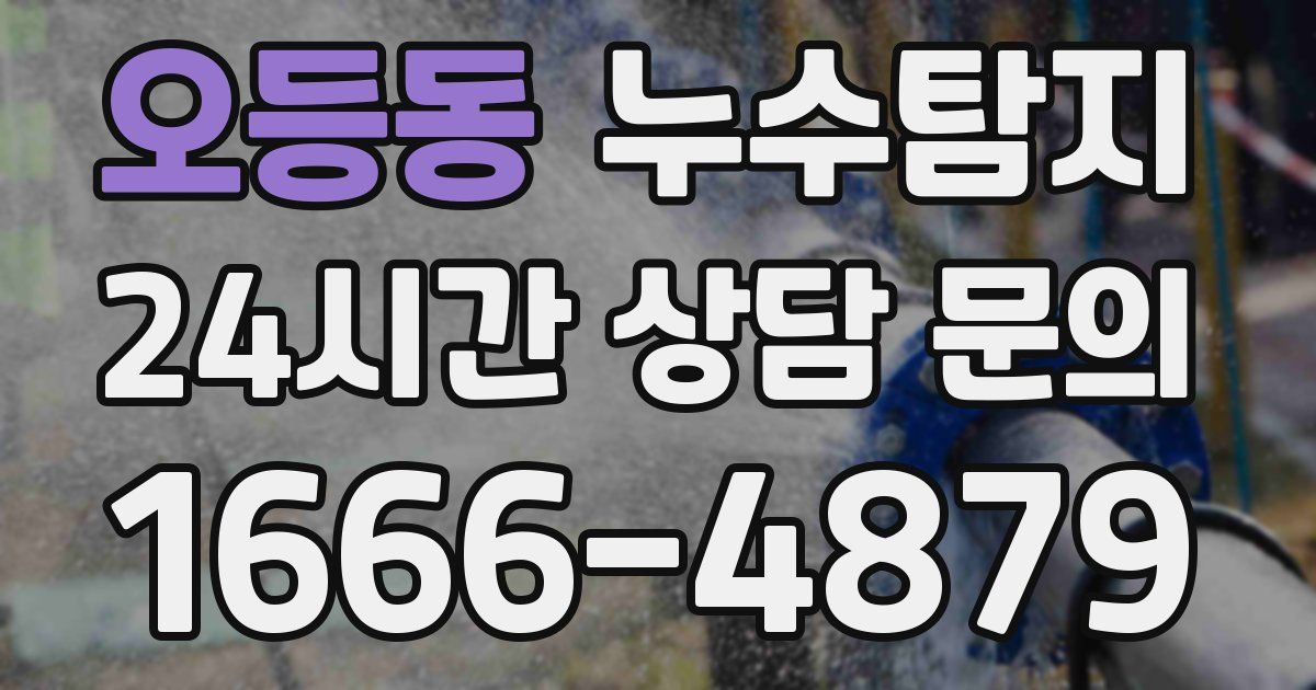 하수구막힘