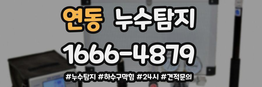 누수닥터 누수탐지