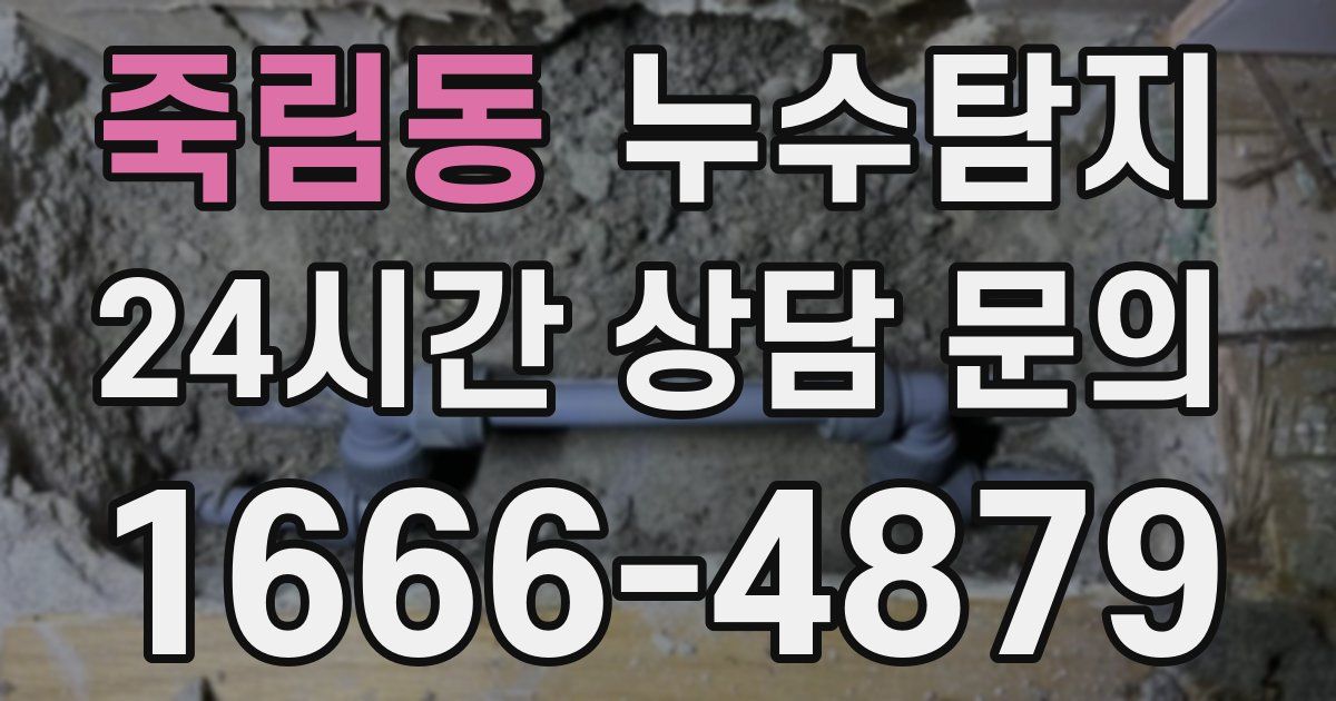 하수구막힘