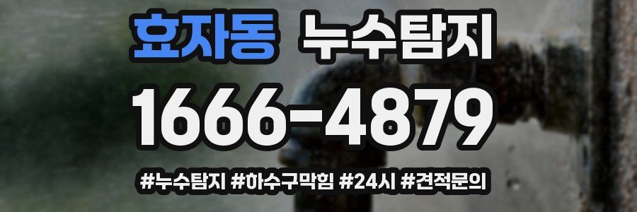 누수닥터 누수탐지