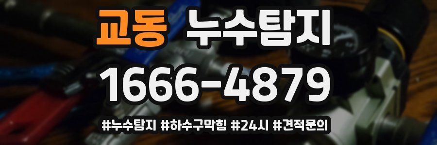 누수닥터 누수탐지