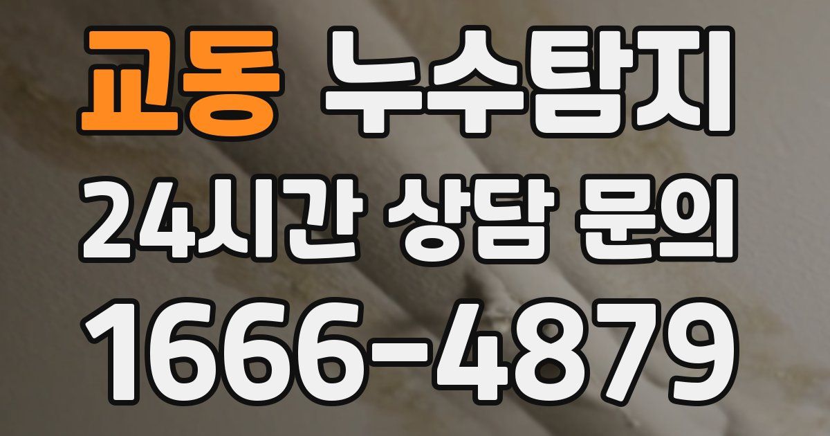 하수구막힘