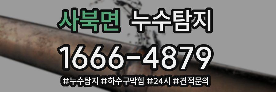 누수닥터 누수탐지