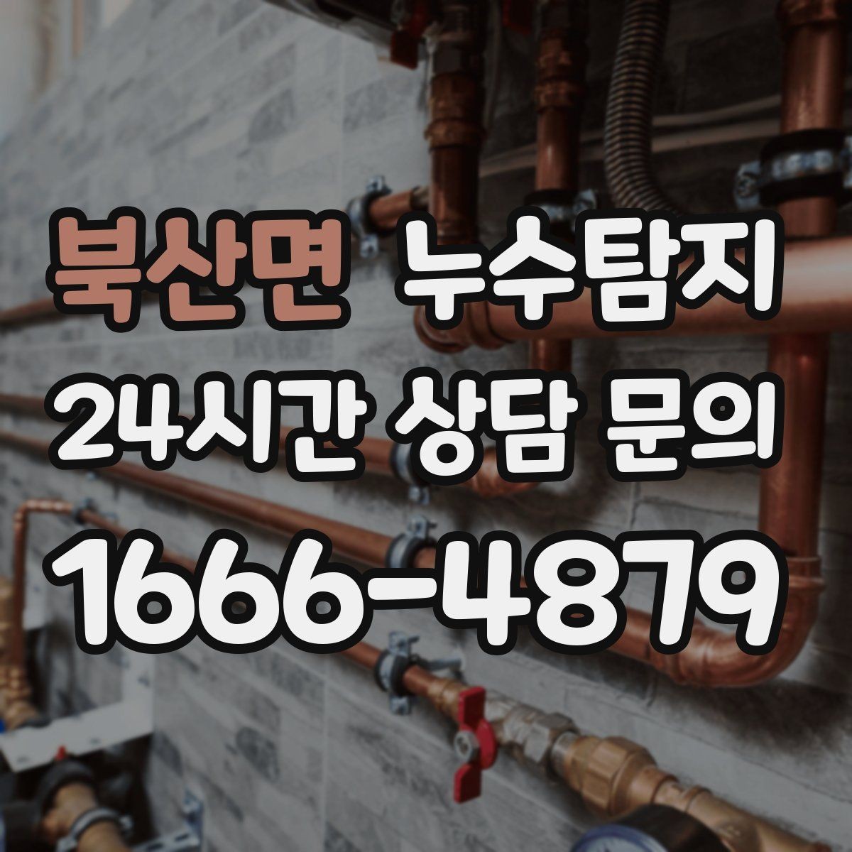 북산면 누수탐지 외벽 크랙 침투수 대응