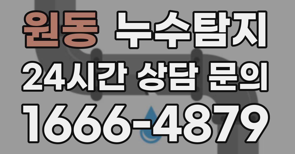 하수구막힘