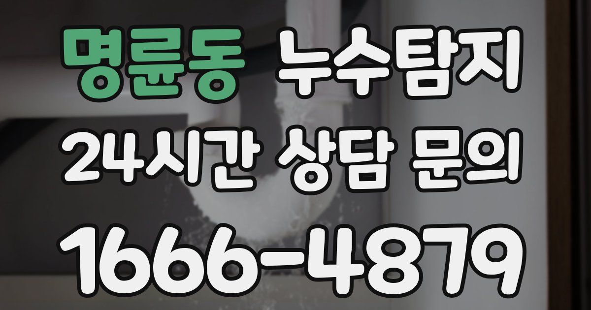 하수구막힘