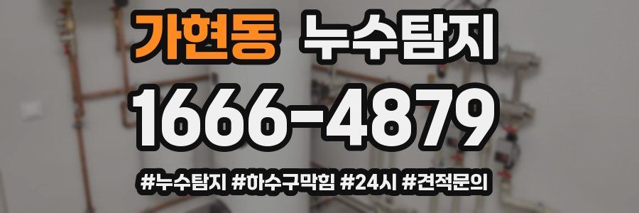 누수닥터 누수탐지