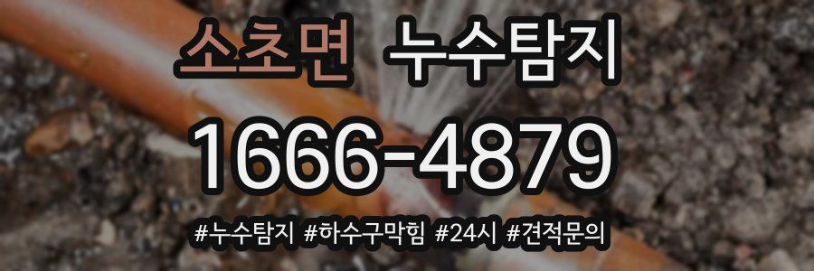누수닥터 누수탐지