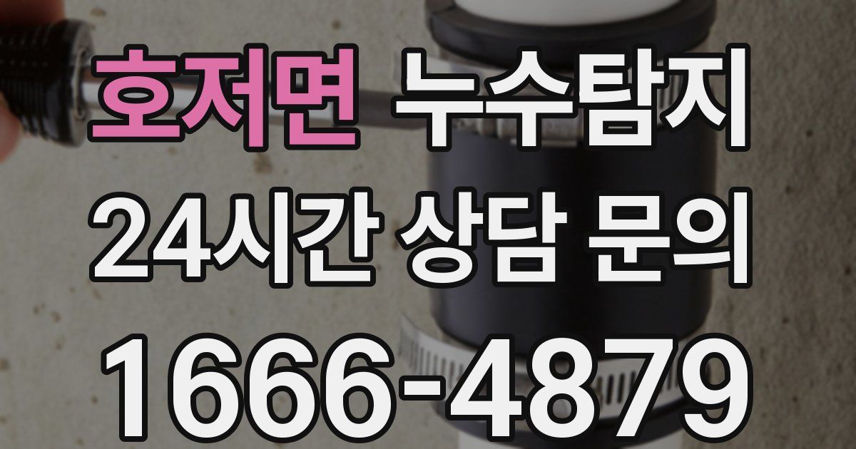 하수구막힘