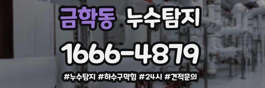 누수닥터 누수탐지