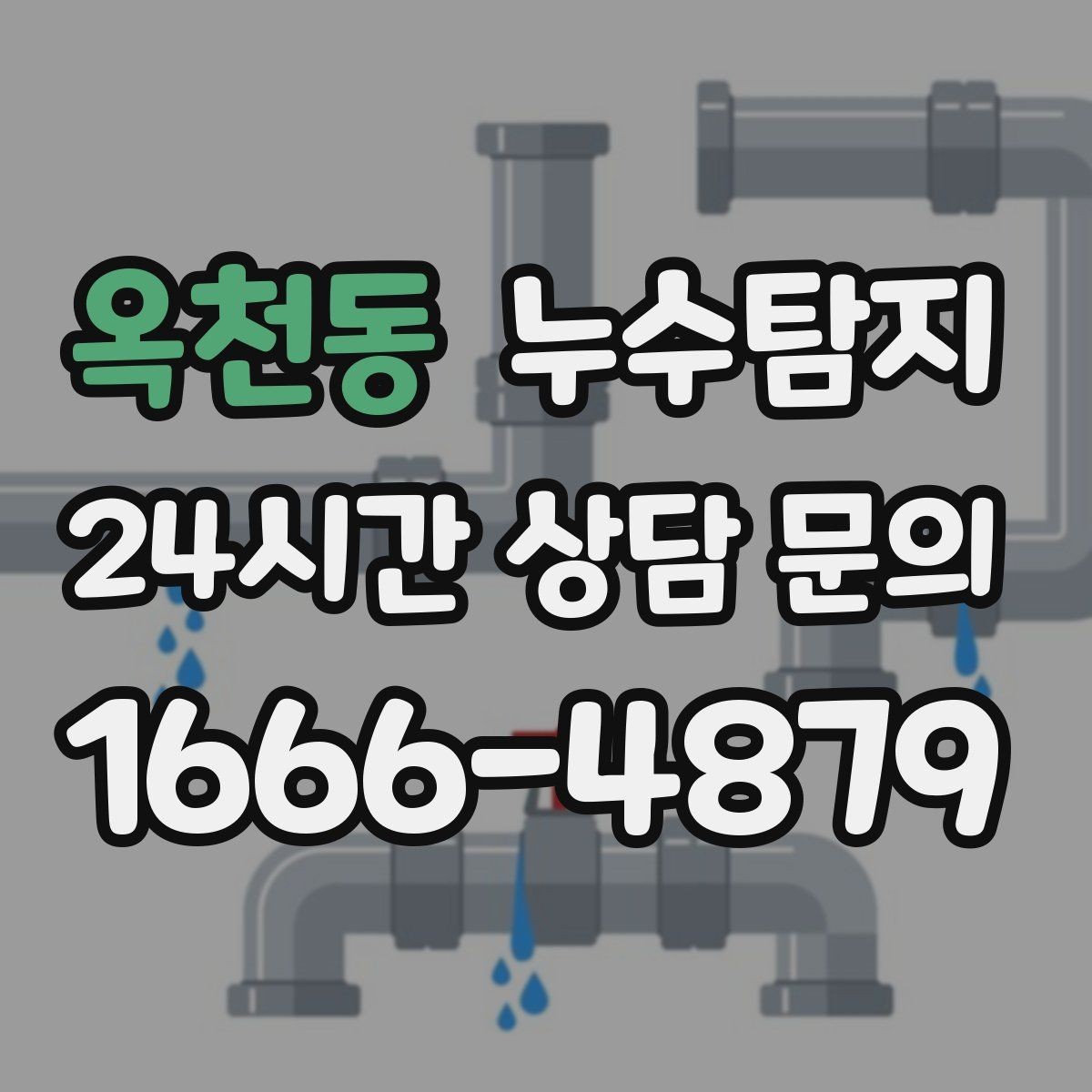 옥천동 누수탐지 건조기 배기 주변 결로 구분을 위해