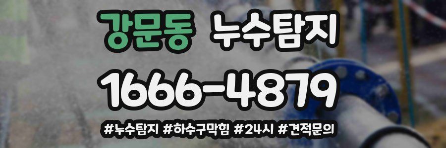 누수닥터 누수탐지