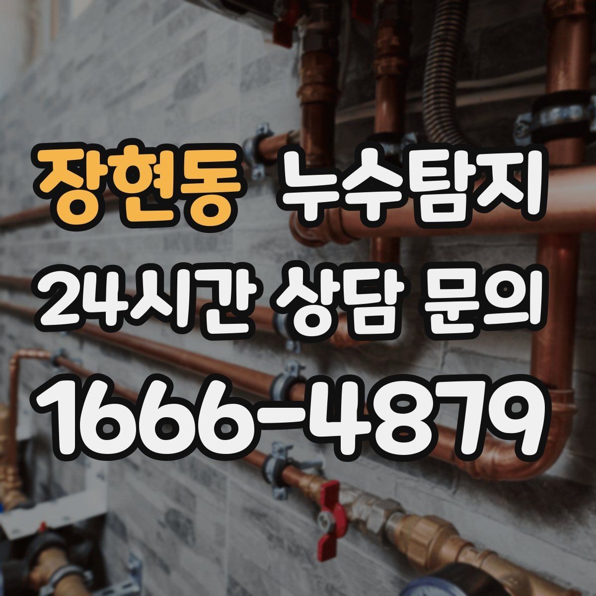 장현동 누수탐지 계단실 누수 대처 과정