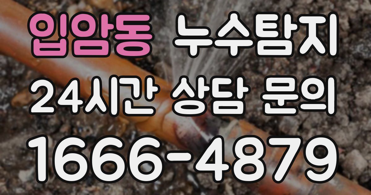 하수구막힘