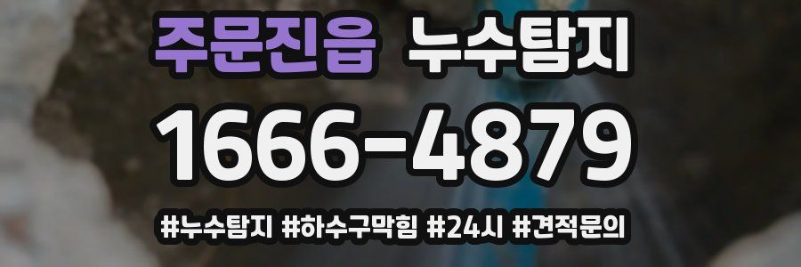 누수닥터 누수탐지