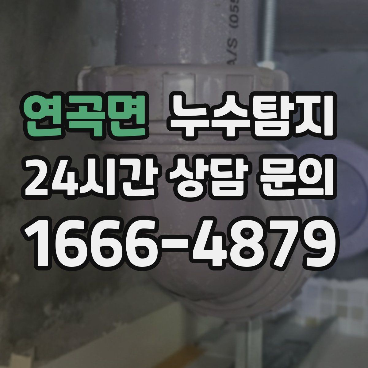 연곡면 누수탐지 페인트 변색이 알려준 신호