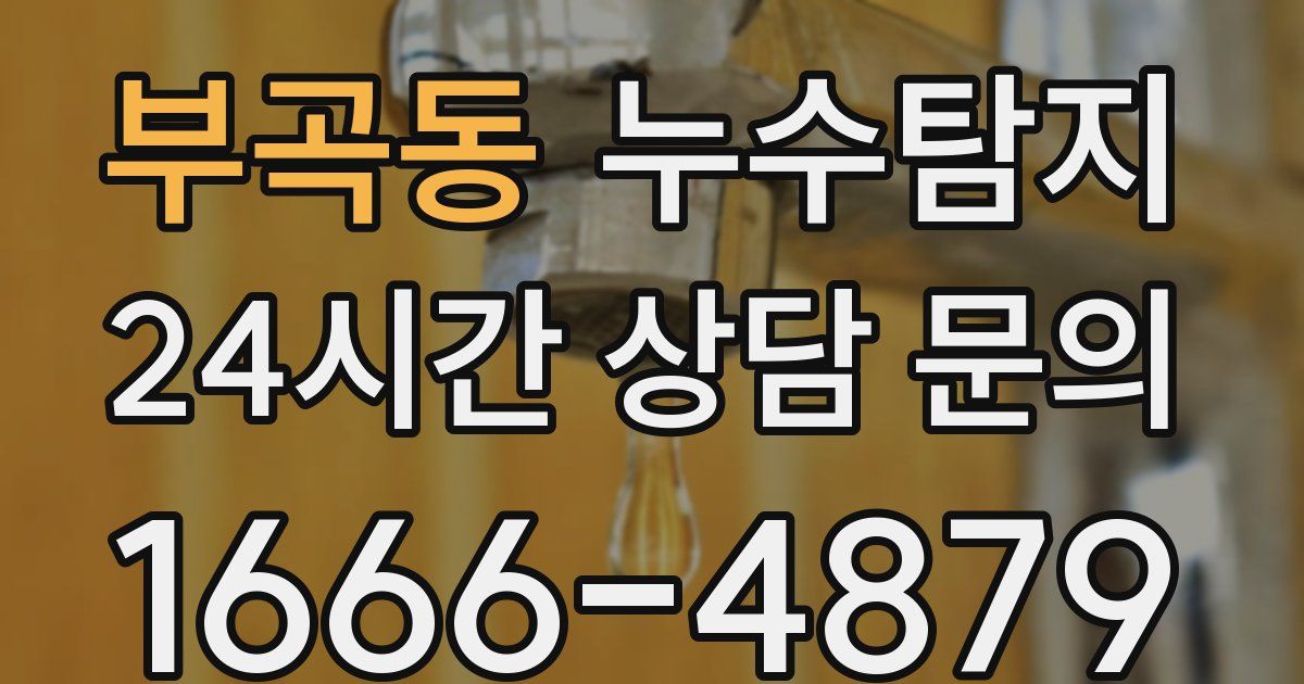 하수구막힘
