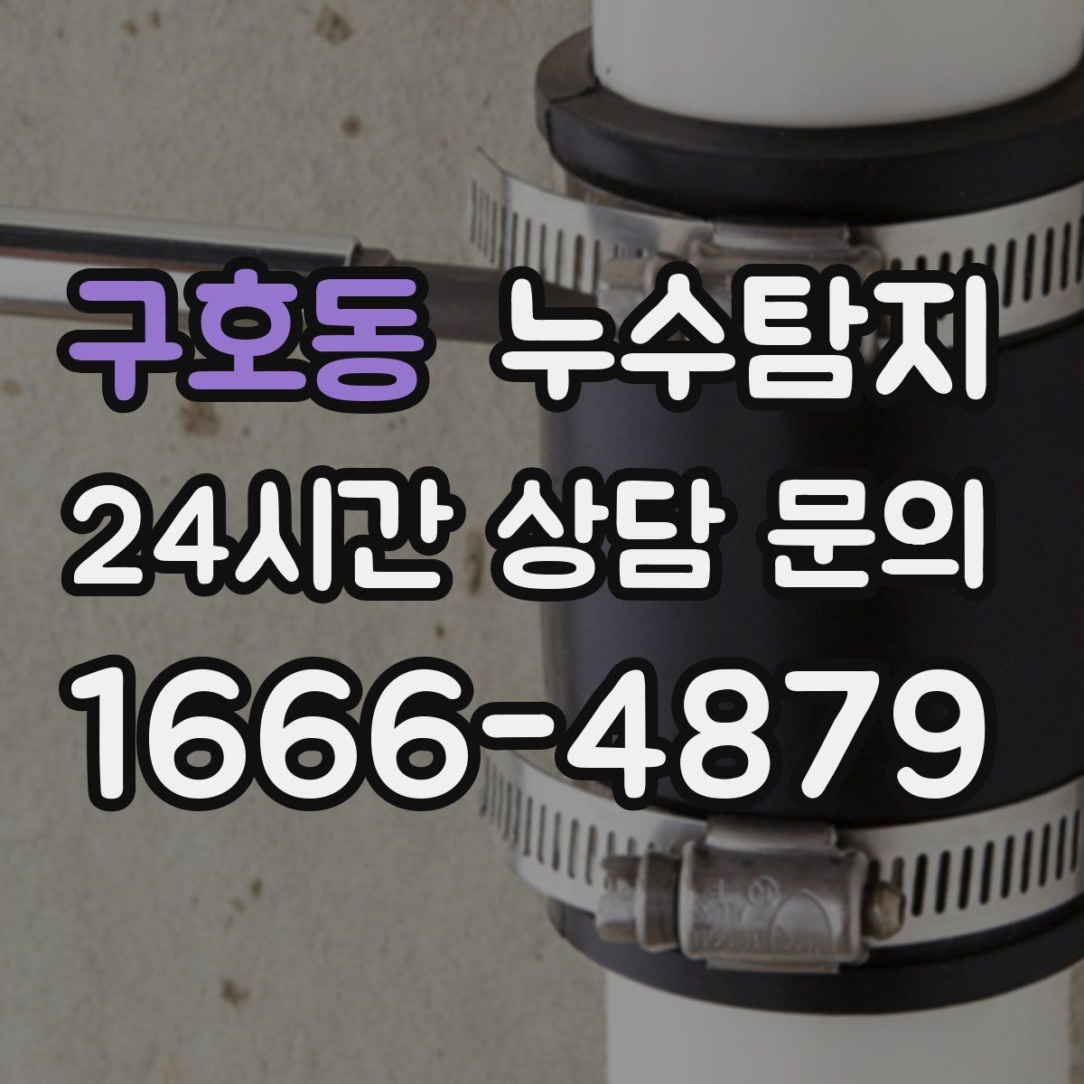 구호동 누수탐지 천장 얼룩 원인 추적