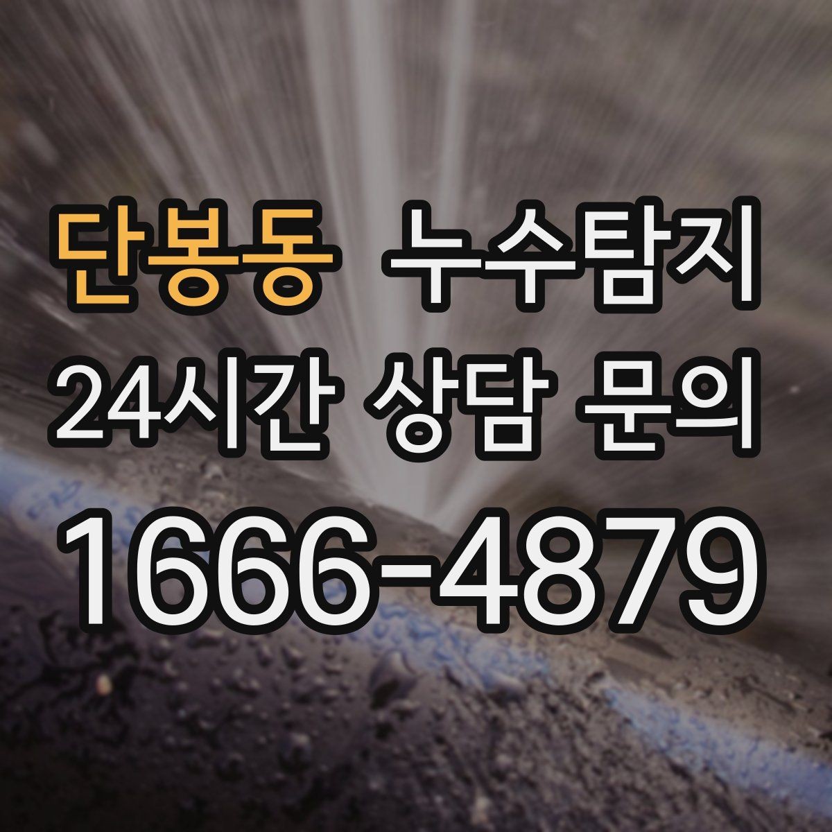 단봉동 누수탐지 외벽 크랙 침투수 대응
