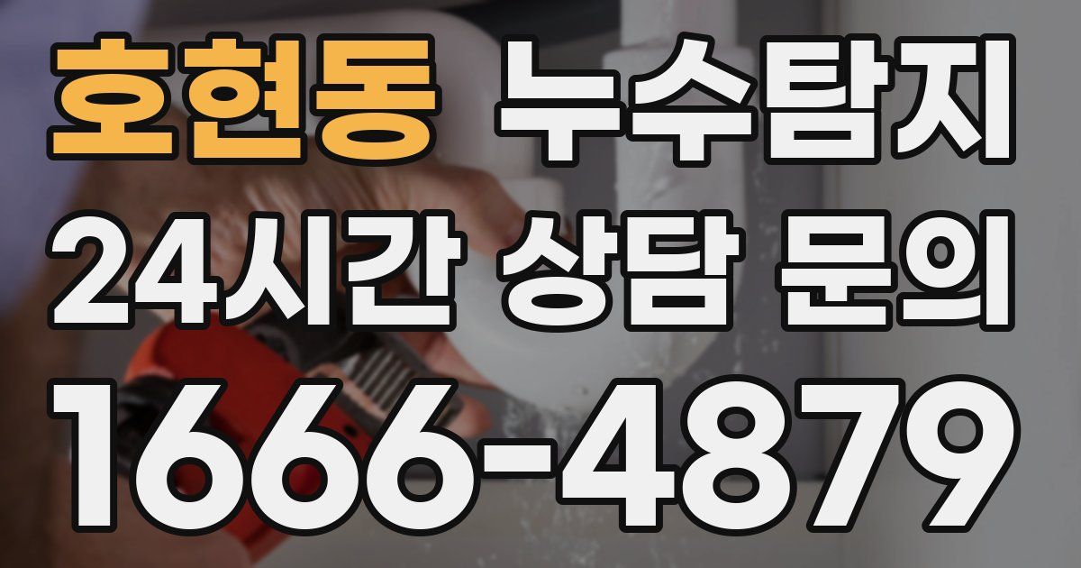 하수구막힘