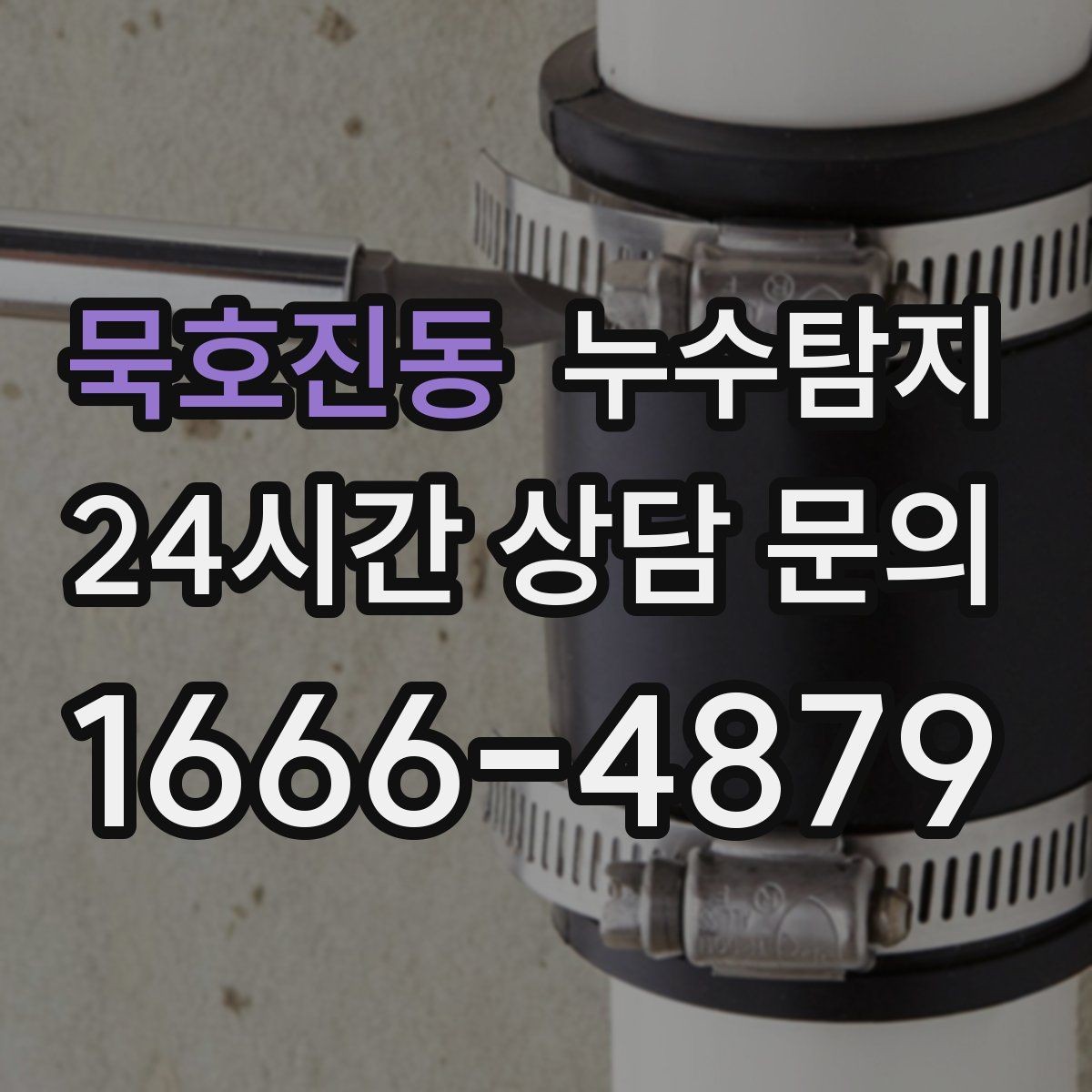 묵호진동 누수탐지 하자 보수 전 객관 보고서 받기
