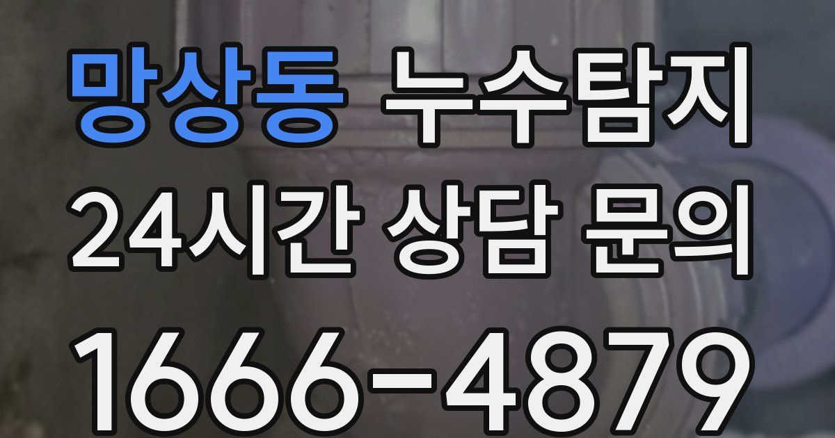 하수구막힘