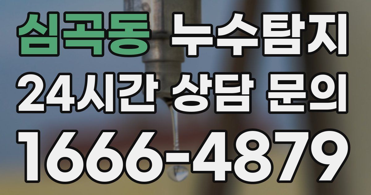 하수구막힘