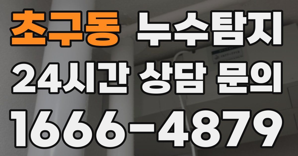 하수구막힘