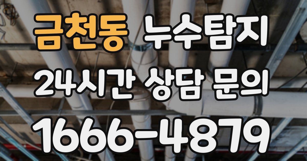 하수구막힘