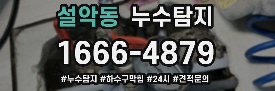 누수닥터 누수탐지