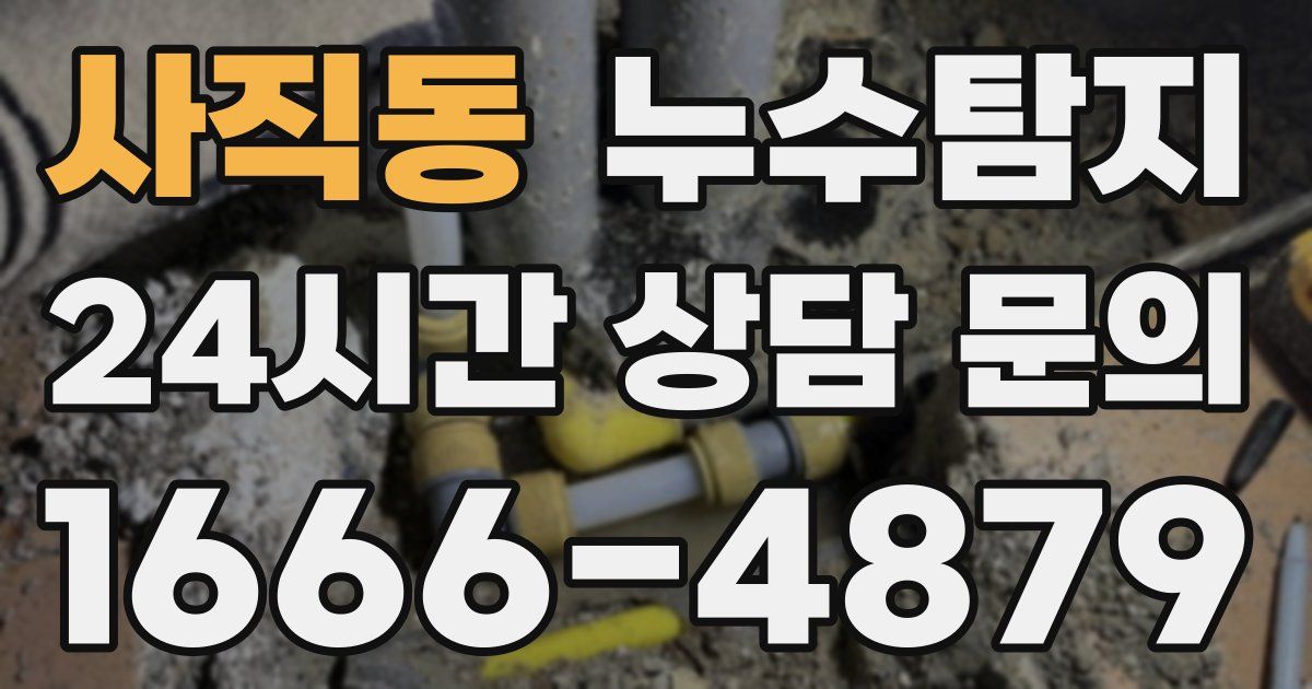 하수구막힘