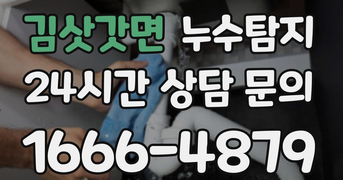 하수구막힘