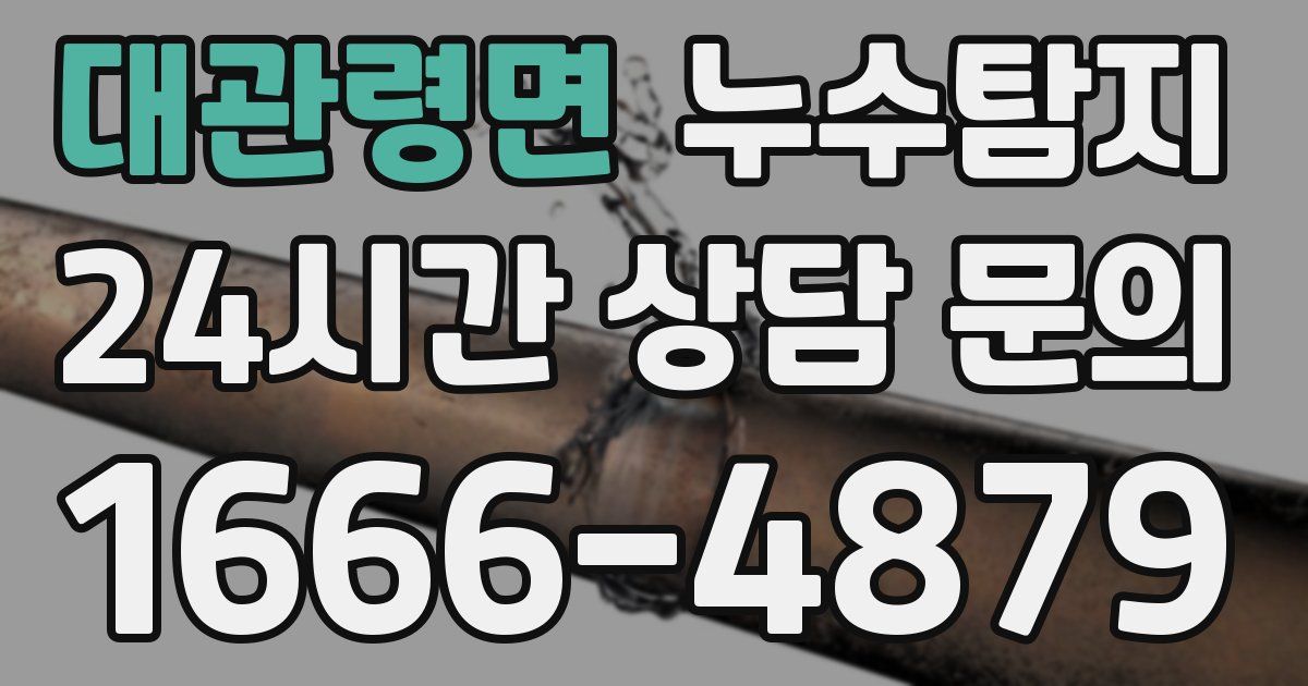 하수구막힘
