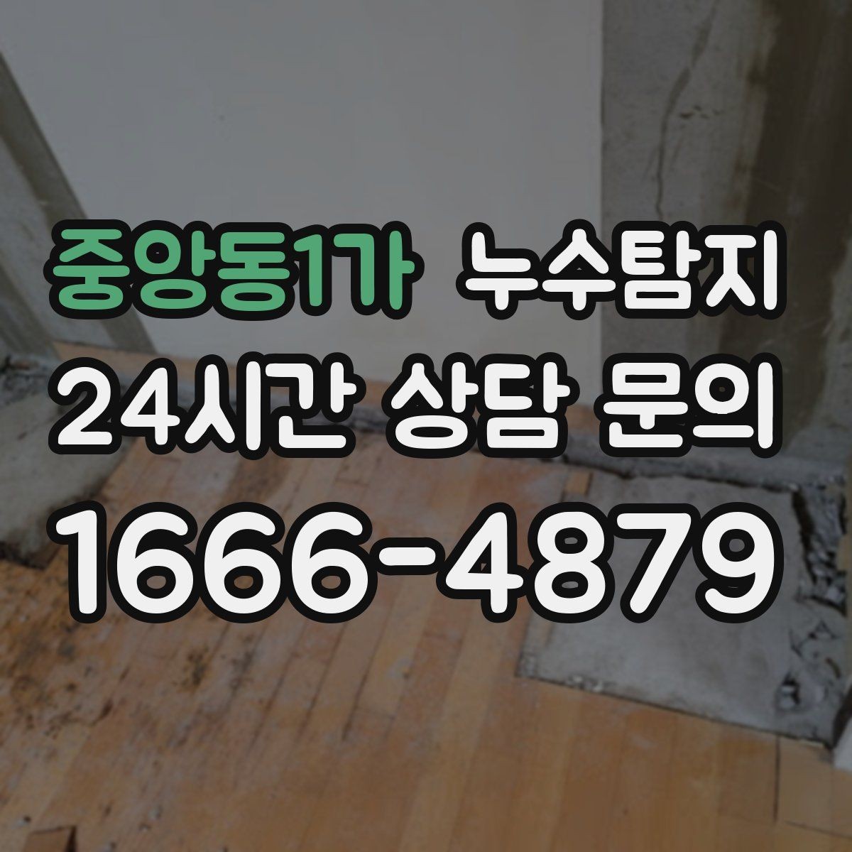 중앙동1가 누수탐지 사진 비교로 확인한 개선 효과