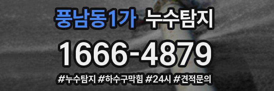누수닥터 누수탐지
