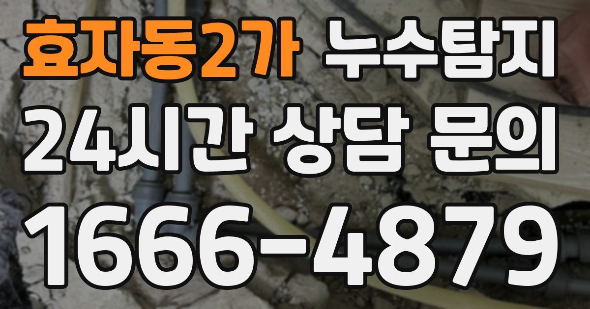 하수구막힘