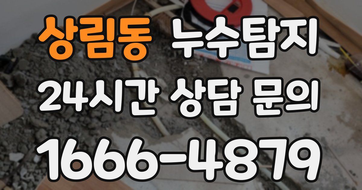 하수구막힘
