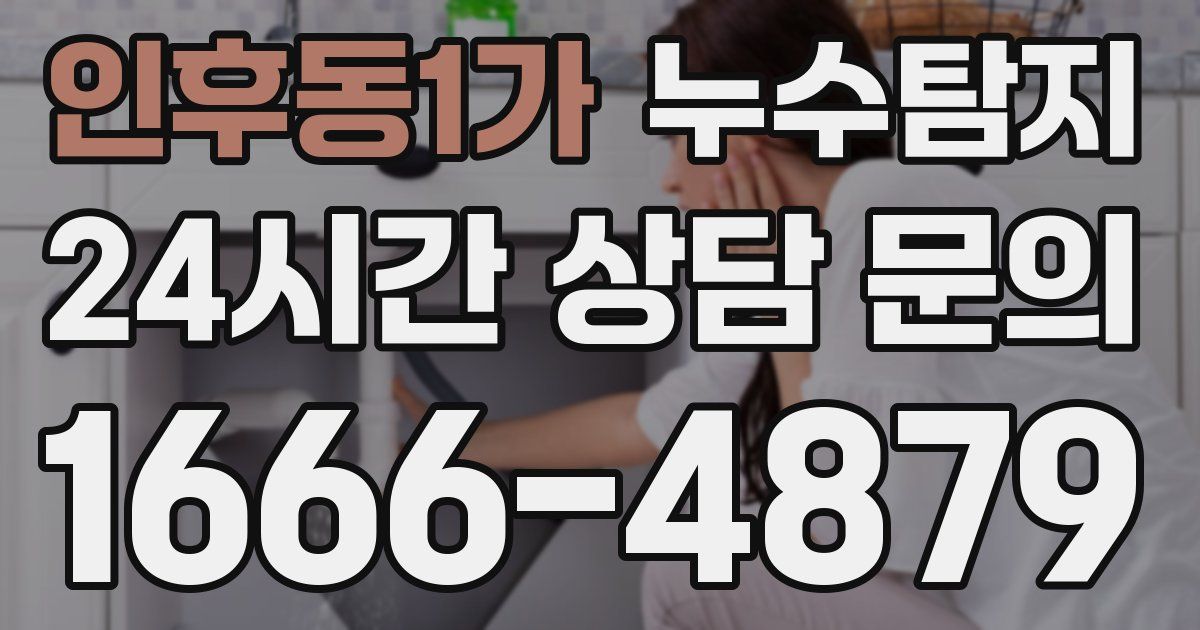 하수구막힘