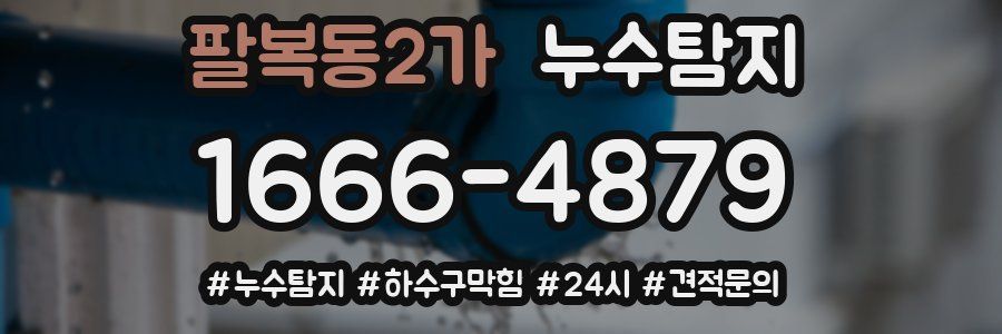 누수닥터 누수탐지