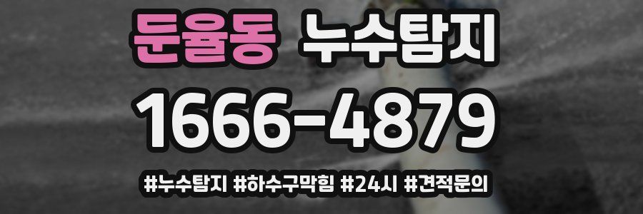 누수닥터 누수탐지